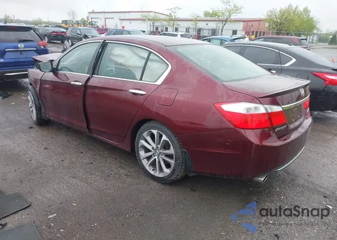 2013 Honda Accord Sport z USA, uszkodzony, nr VIN 1HGCR2F54DA089669